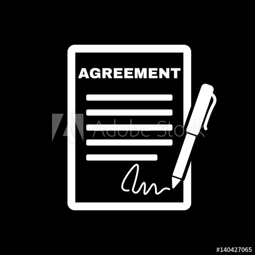 500x500 Agreement Icon Contract And Signature, Pact, Accord, Convention