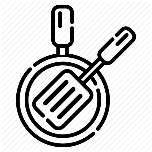 512x512 Cooking, Cookware, Fry, Kitchen, Pan, Spatula Icon