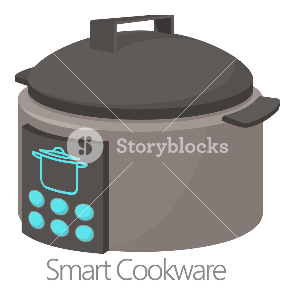 1000x1000 Smart Cookware Icon Cartoon Illustration Of Smart Cookware Vector