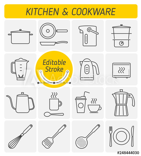 450x500 The Kitchenware And Cookthe Kitchenware And Cookware Outline