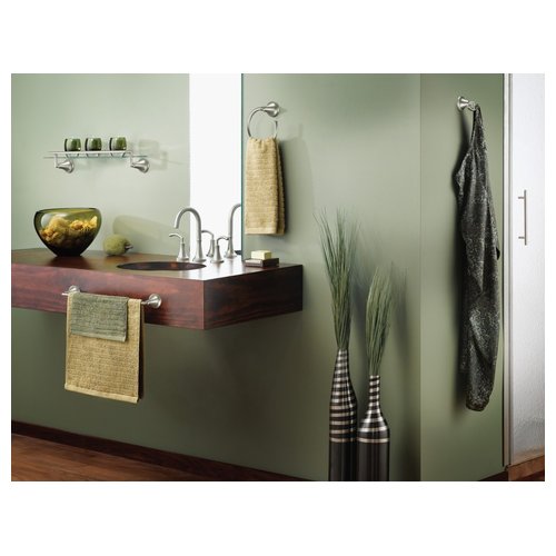 500x500 Icon Vanity Shelf, Brushed Nickel Surprise! Off