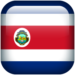 256x256 Costa Rica Icon Flag Borderless Iconset Hopstarter
