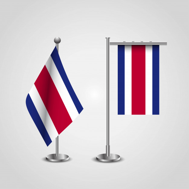 626x626 Costa Rica Icon Vector Premium Download