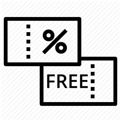 512x512 Coupon, Discount, Sales, Voucher Icon