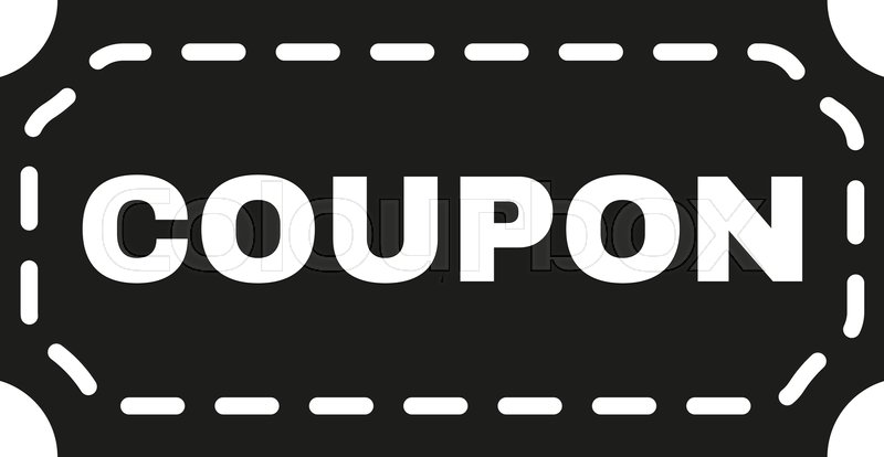 800x414 The Coupon Icon Discount And Gift, Stock Vector Colourbox