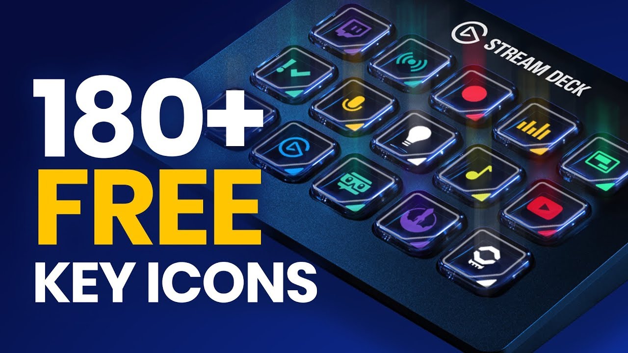 1280x720 Free Stream Deck Icons Create The Ultimate Studio Controller