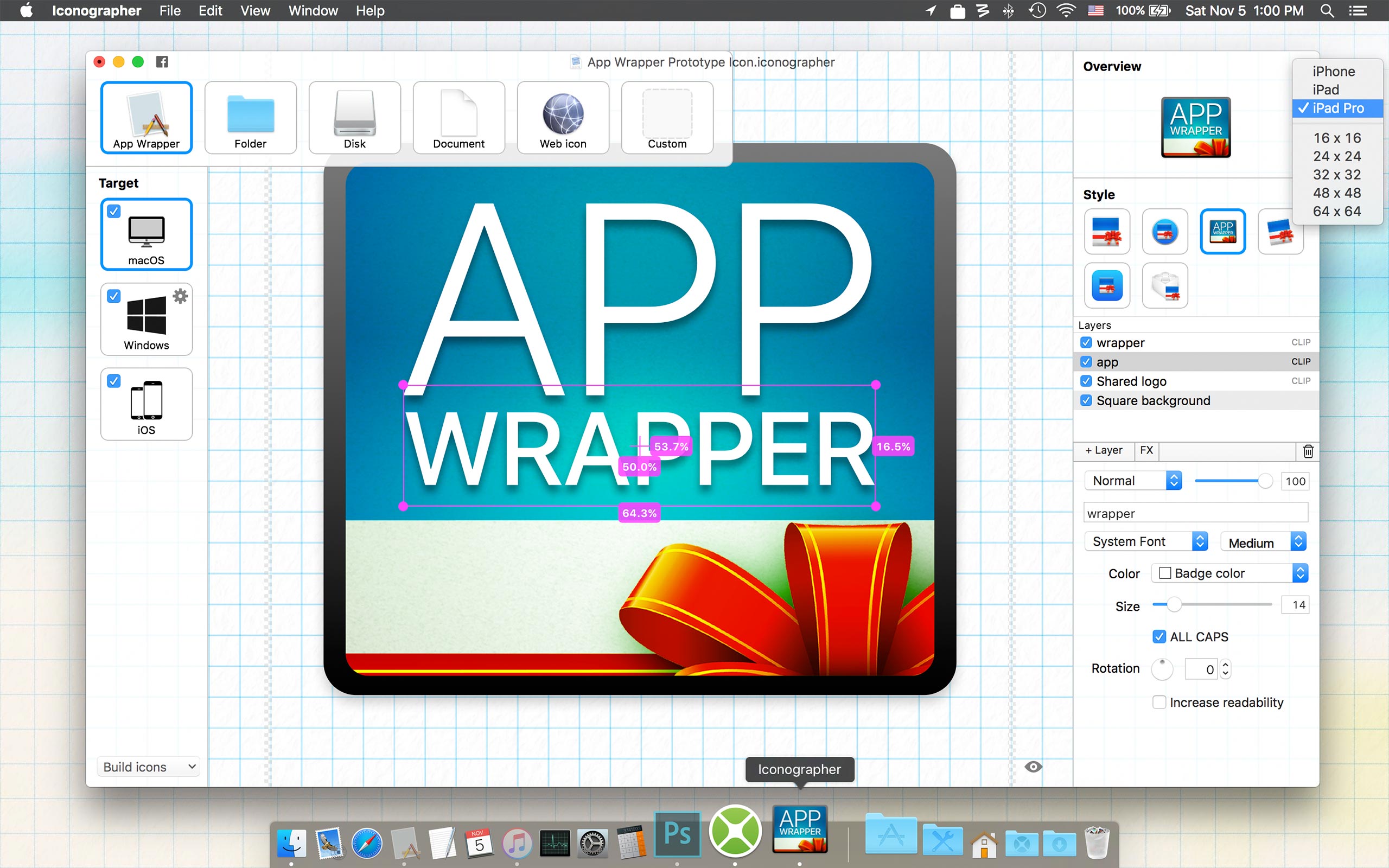 2560x1600 Ohanaware Launches Iconographer For Macos
