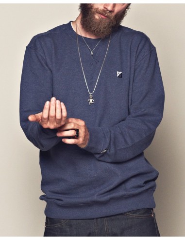 Stupid Icon Crew Navy Marl Size Xxl 381x492 Stupid Icon Crew Navy Marl Size Xxl