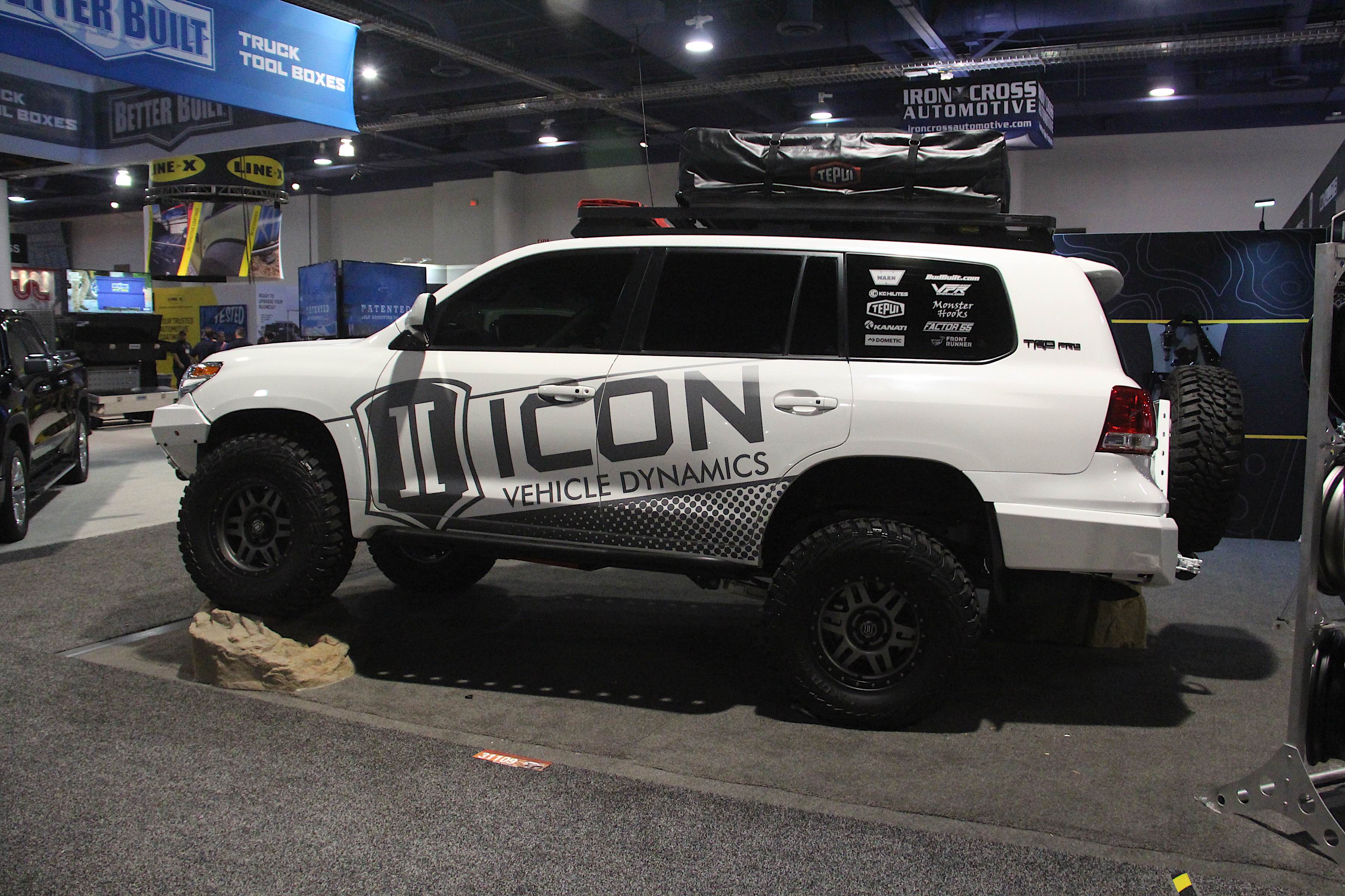 3600x2400 Sema Icon Shows Off Complete Customs Built Land Cruiser