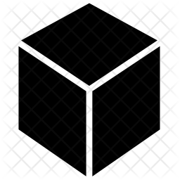 256x256 Cube Icon Of Isometric Style