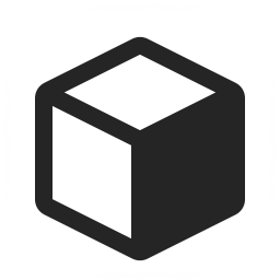 256x256 Object Cube Icon Iconexperience