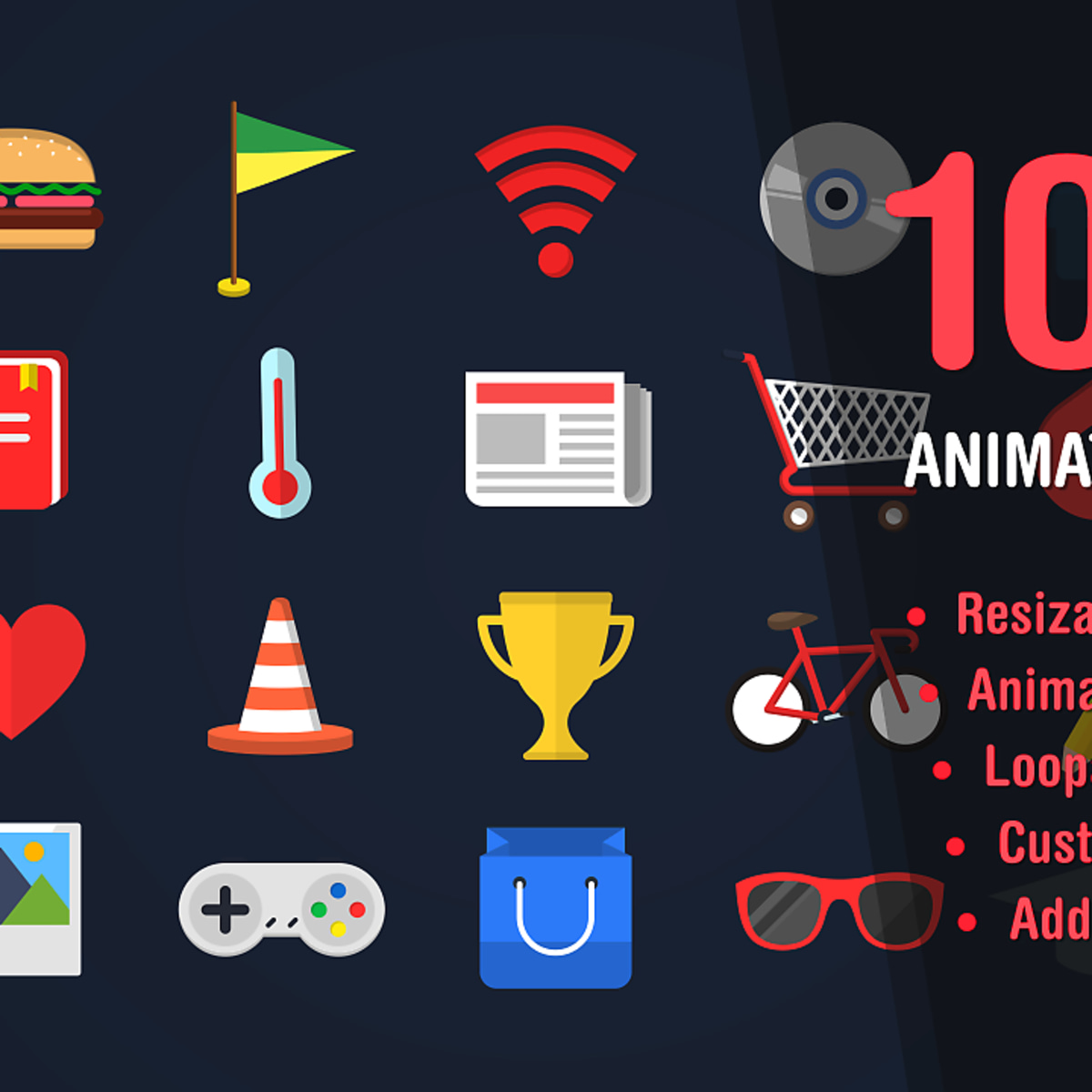 Icon Library 1200x1200 Icon Library