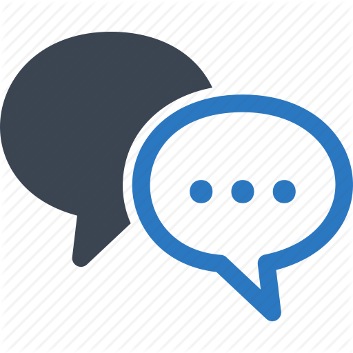 512x512 Chat, Communication, Customer Service, Speech Bubbles Icon