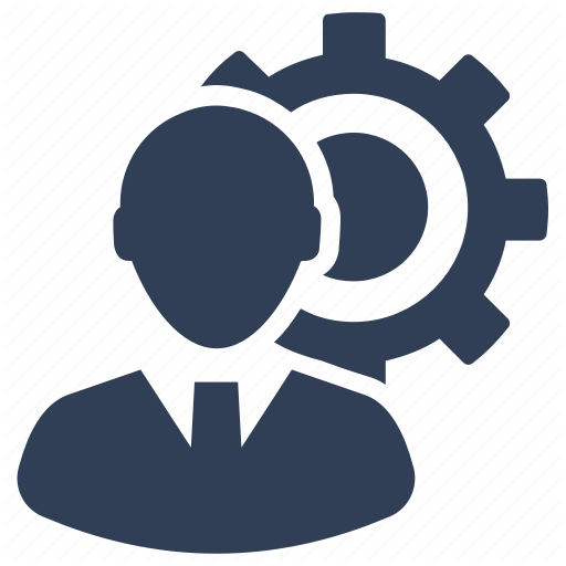512x512 Customer Service, Gear, Management, Support Icon
