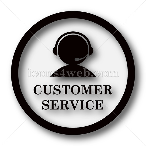 600x600 Customer Service Simple Icon Customer Service Simple Button