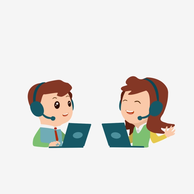 640x640 Commercial Hd Hand Drawn Cartoon Image Customer Service Icon, Hd