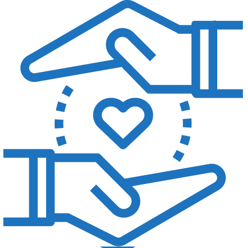 500x500 Customer Care Icon Complife Blue