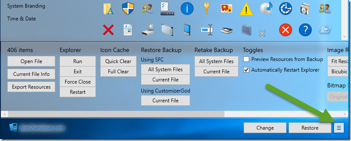 699x282 How To Customize Windows Icons Using Customizergod