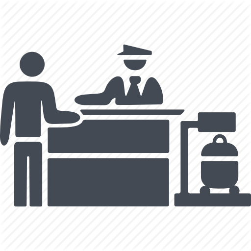 512x512 Customs Control, Immigration, Passport, Security Icon