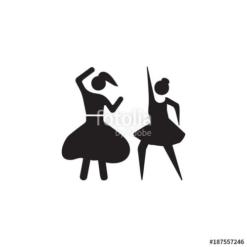 Dancing Girls Icon Dance Elements Premium Quality Graphic Design 500x500 Dancing Girls Icon Dance Elements Premium Quality Graphic Design