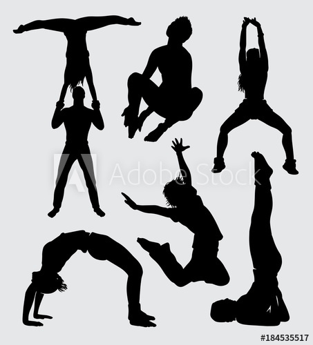 Yoga And Dance Sport Silhouette Good Use For Symbol, Logo, Web 453x500 Yoga And Dance Sport Silhouette Good Use For Symbol, Logo, Web