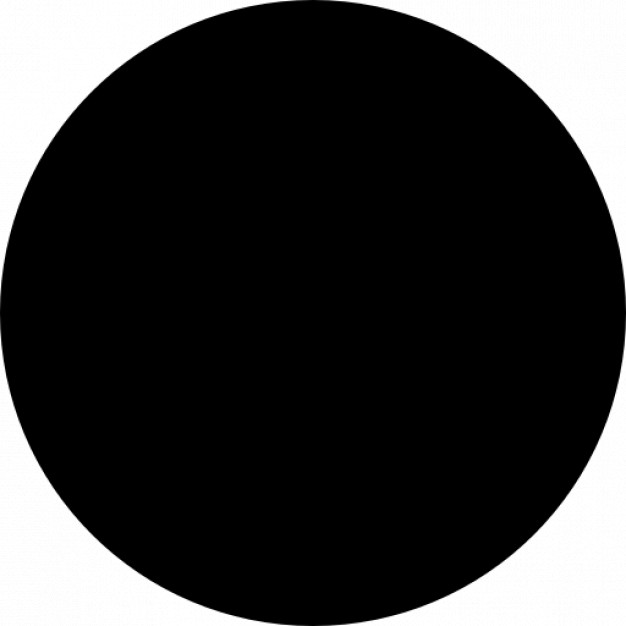 626x626 Dark Round Shape Icons Free Download
