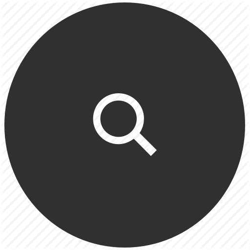 512x512 Dark, Find, Glass, Grey, Magnifying, Search Icon