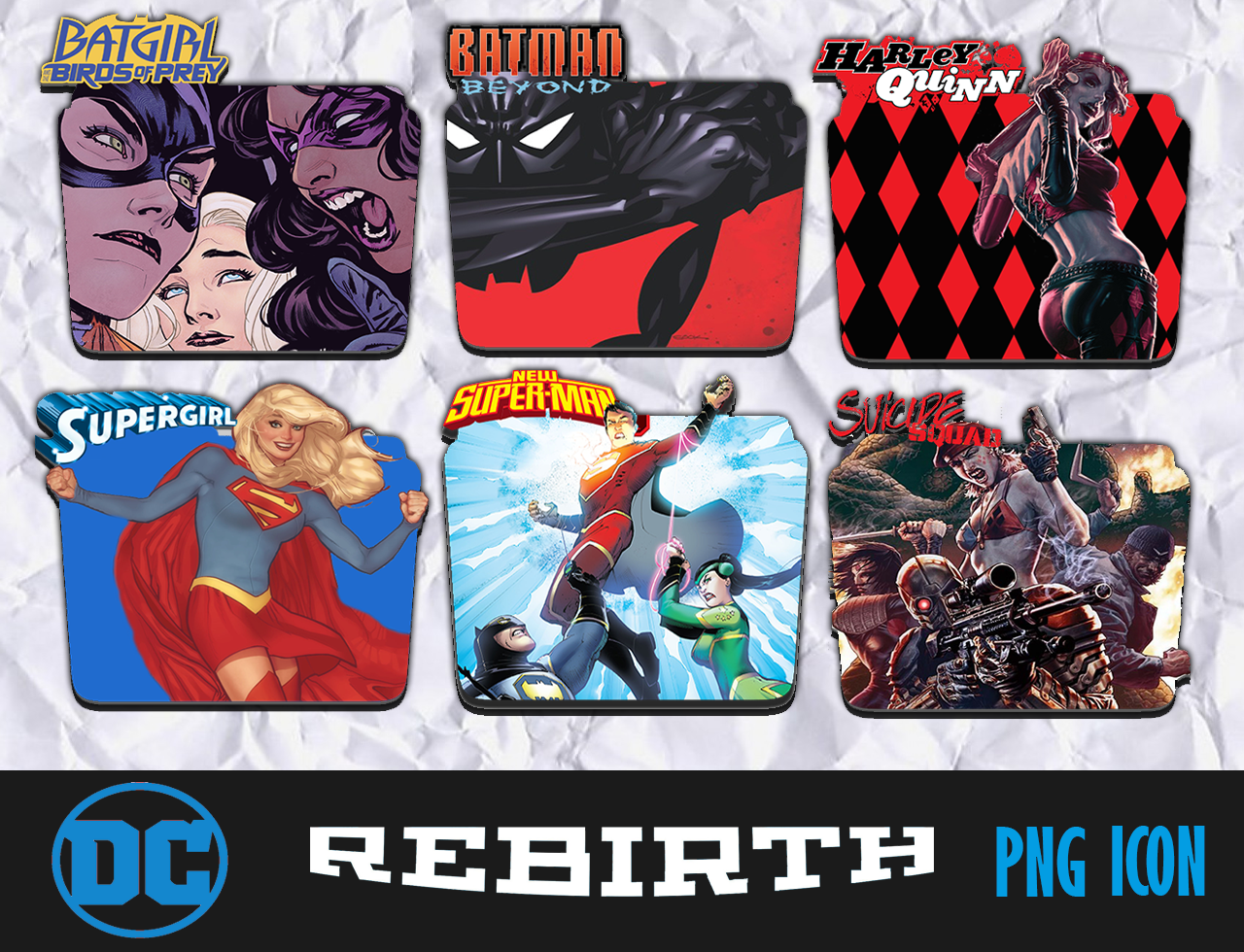 1280x980 Dc Rebirth Icon Pack