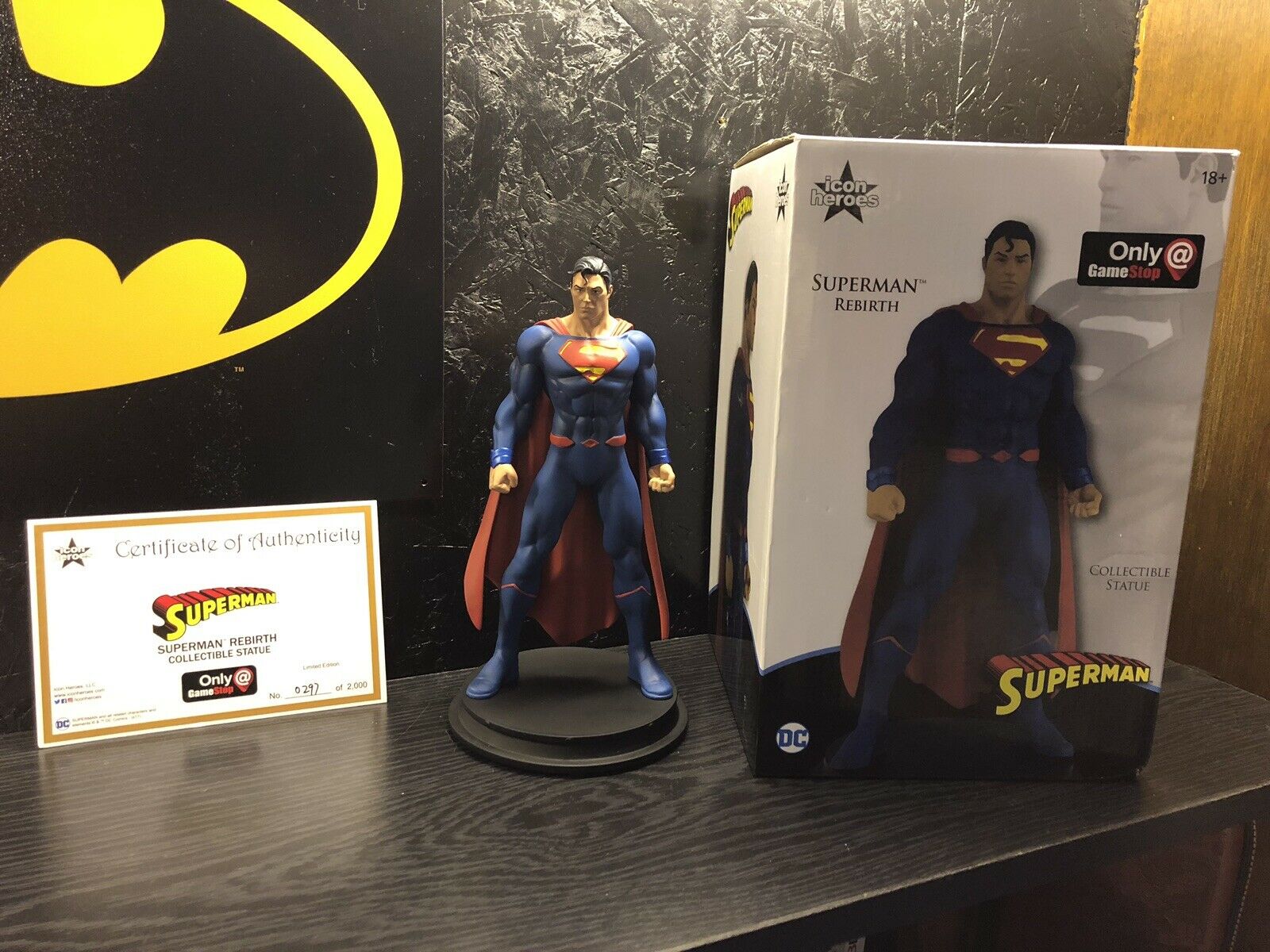 1600x1200 Icon Heroes Dc Rebirth Rebirth Rebirth Superman Statue Exclusive