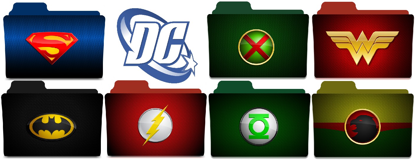 1414x552 Super Hero Icons