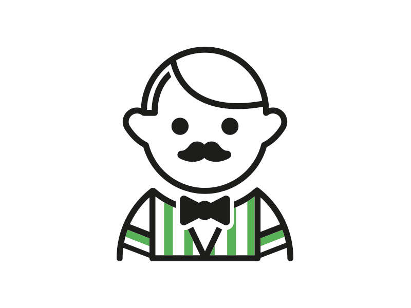 800x600 Poker Dealer Icon