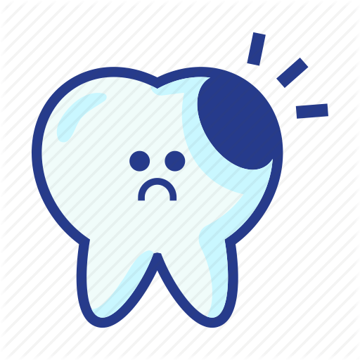 512x512 Caries, Character, Decay, Dental, Dentist, Molar, Tooth Icon