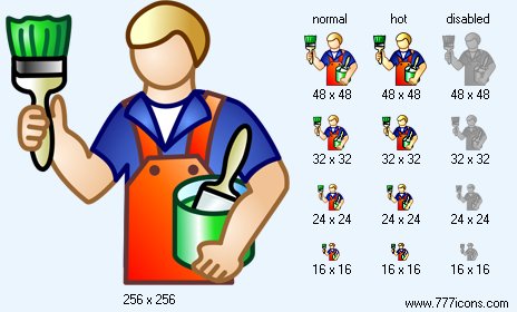 464x280 Decorator Icon Professional Icon Set