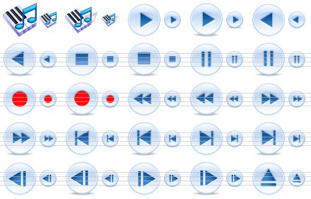 440x281 Multimedia Windows Icon Pack