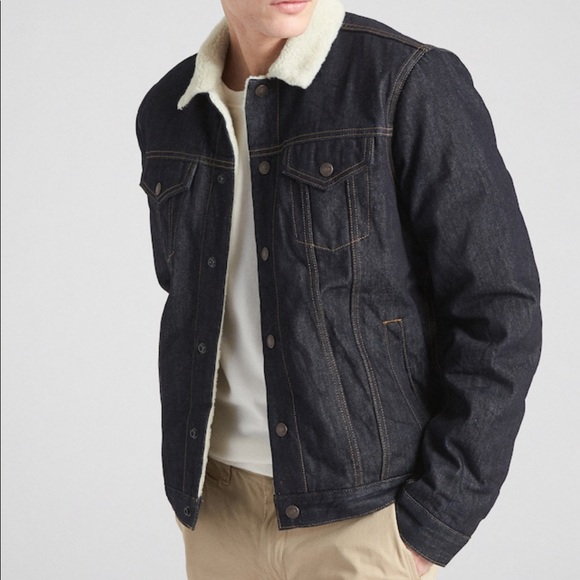 580x580 Gap Jackets Coats Sherpalined Icon Denim Jacket Poshmark