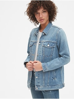 240x321 Oversized Icon Denim Jacket Gap Canada