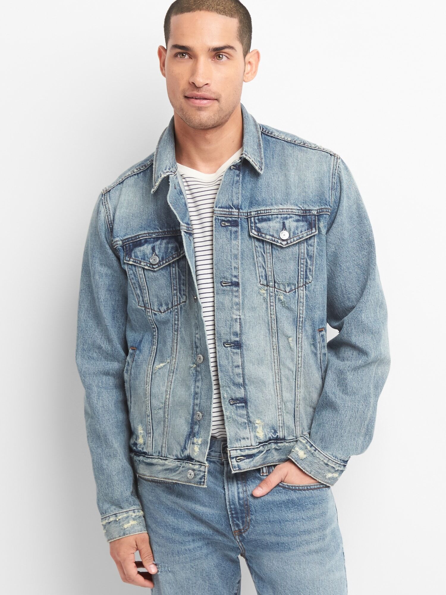 1500x2000 Distressed Icon Denim Jacket Eu