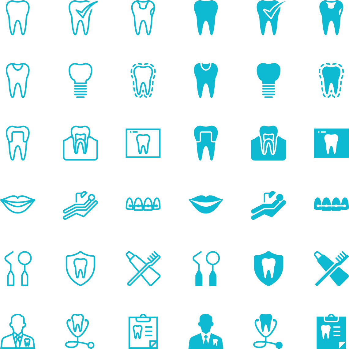 1140x1140 Dental Icons Dentalia