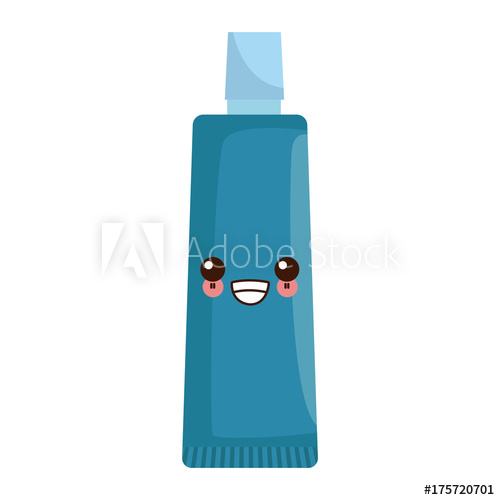 500x500 Dental Toothpaste Product Icon Vector Illustration Graphic Design