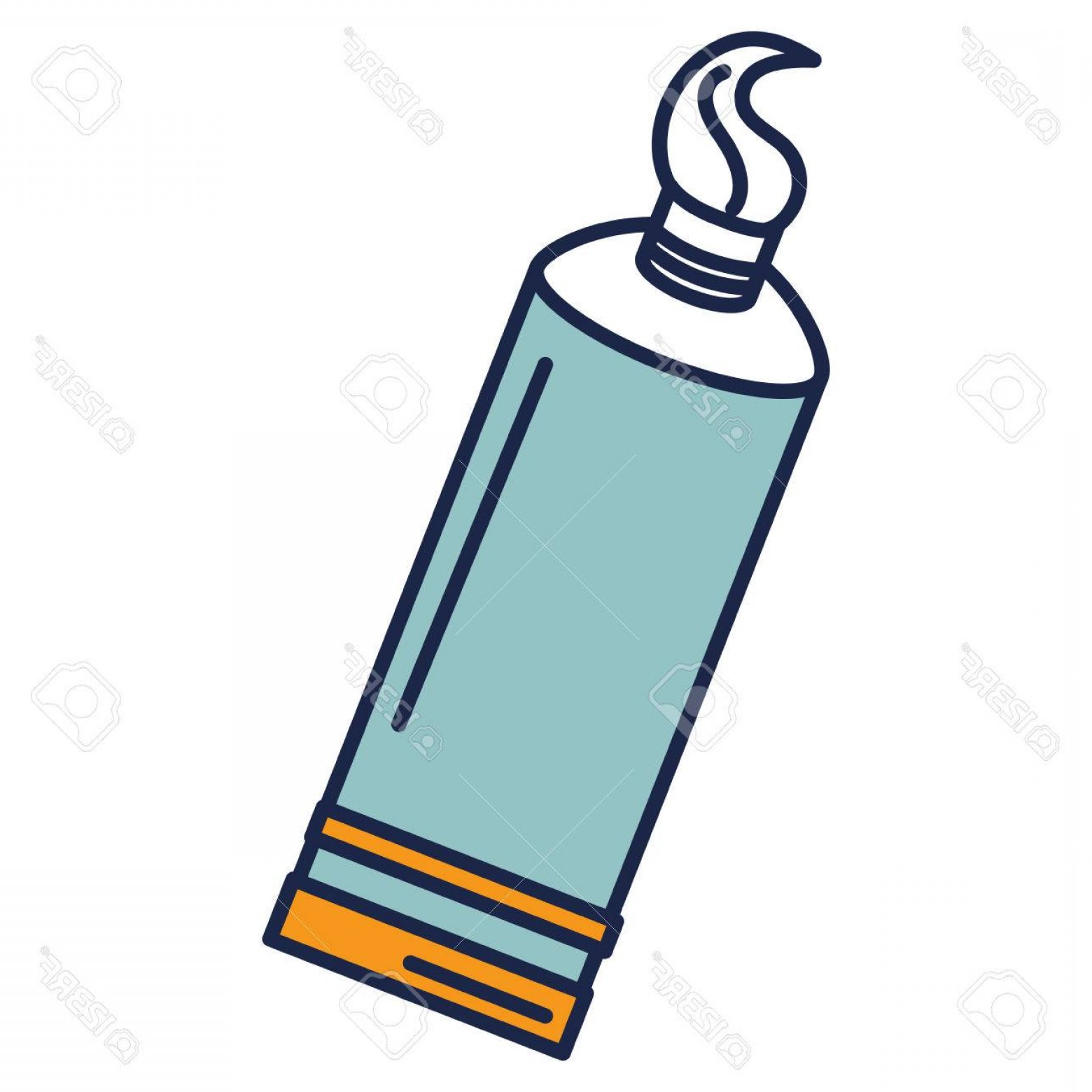 1560x1560 Photostock Vector Toothpaste Dental Product Icon Vector