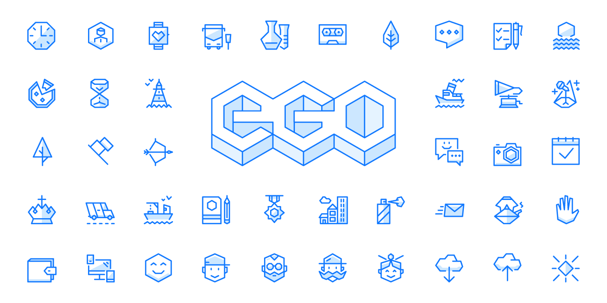 1200x600 Icons With Personality