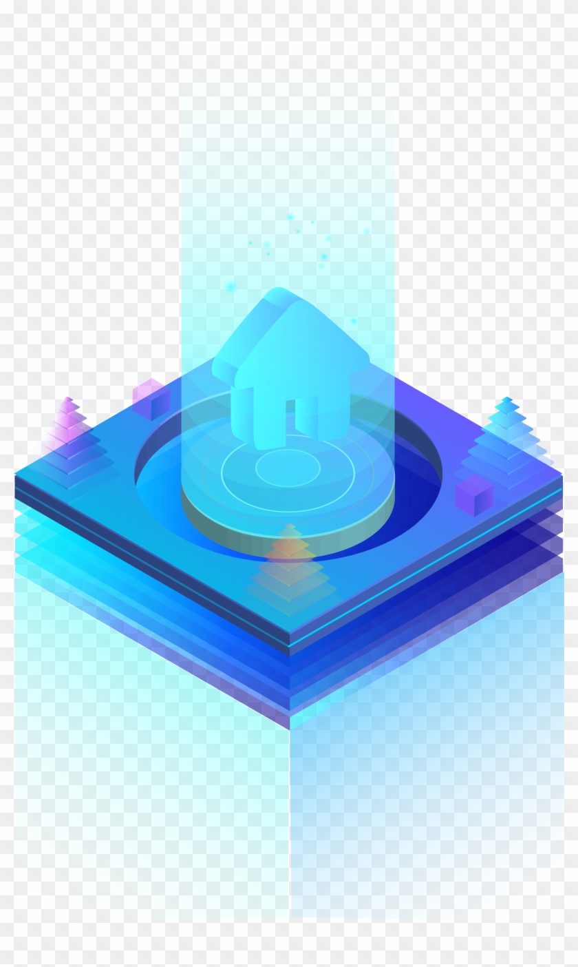 840x1404 Home Icon Design Stereo Effect Display Technology Internet
