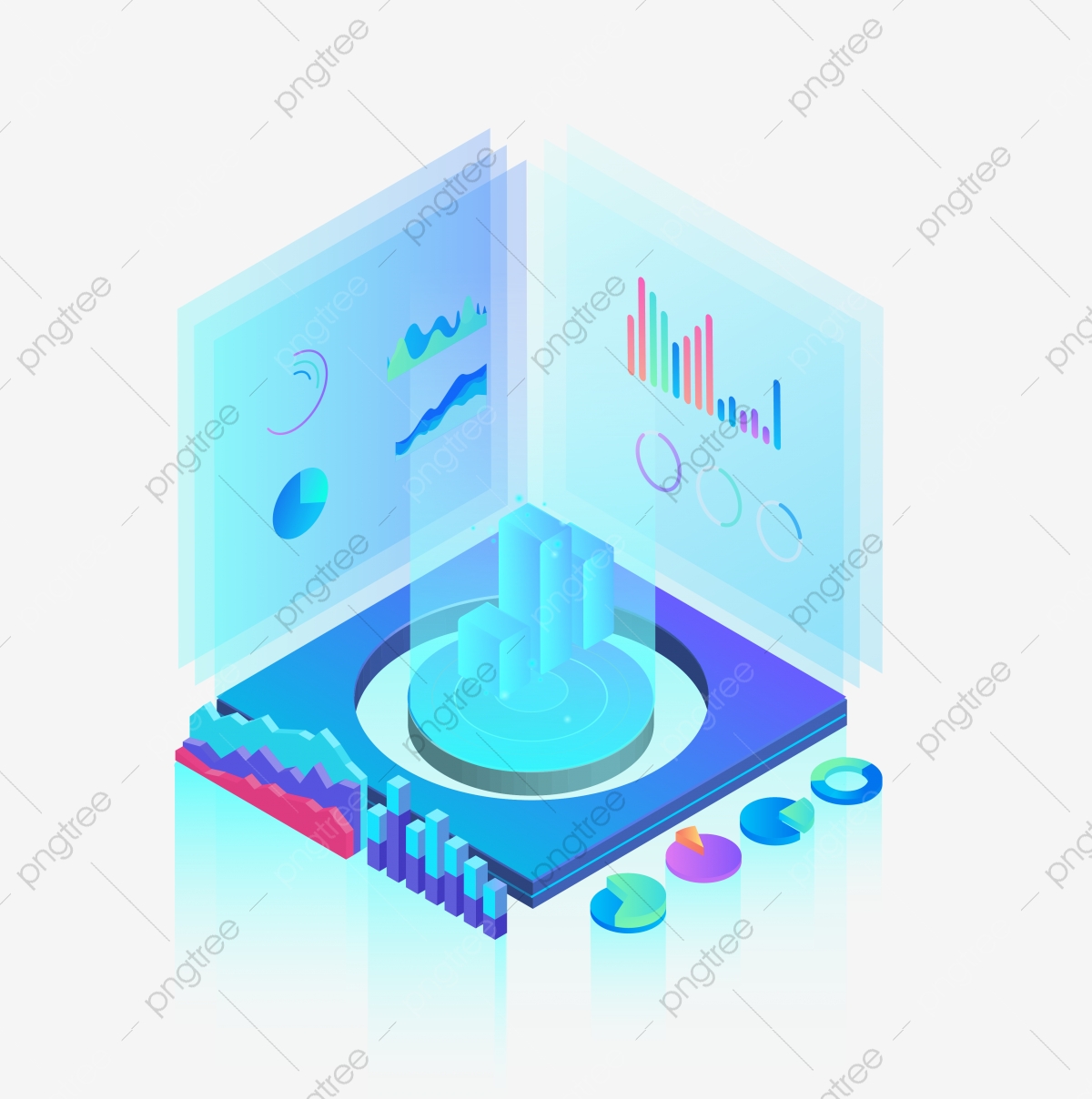 1200x1208 Statistical Icon Technology Internet Stereo Effect Display