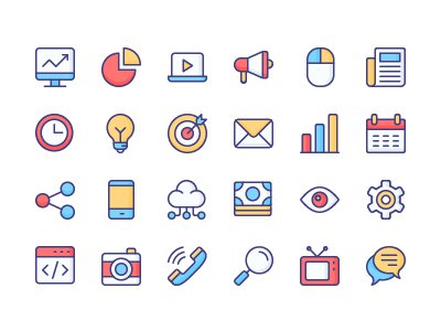 400x300 Icon Design Inspiration