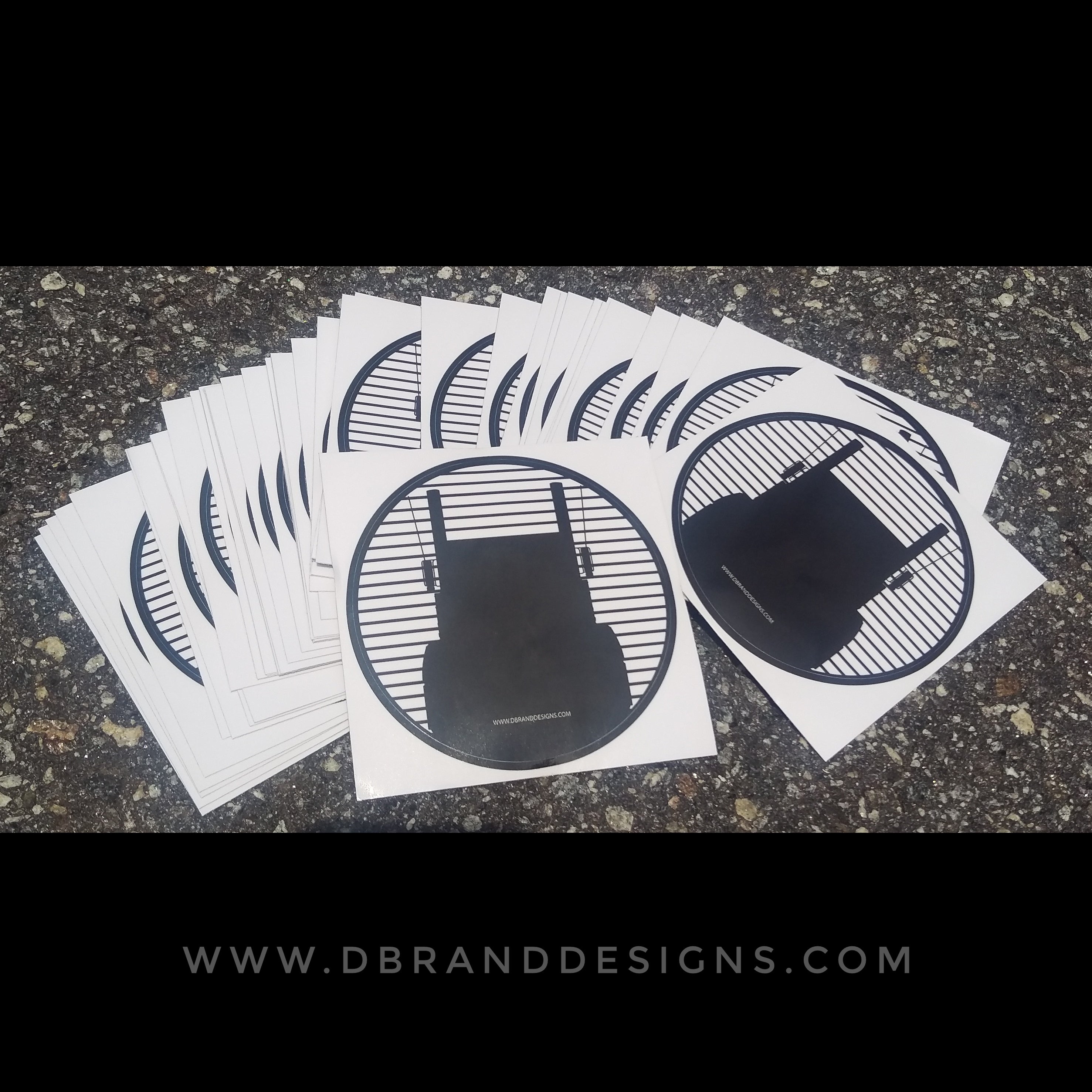 2954x2953 D Brand Icon Decal D Brand Designs, Llc