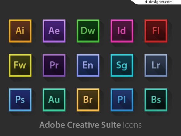 Designer Adobe Family Of Software Long Projection Icon 600x450 Designer Adobe Family Of Software Long Projection Icon