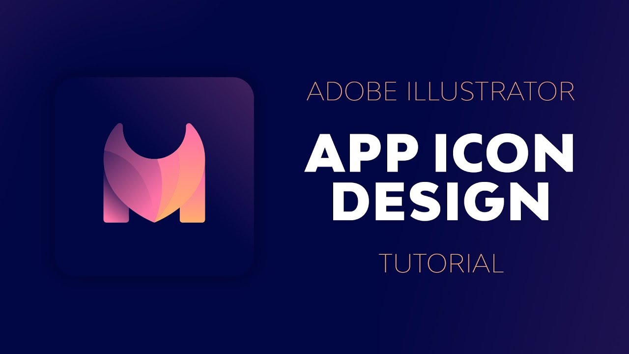 1280x720 Illustrator Tutorial App Icon Design Using Gradients