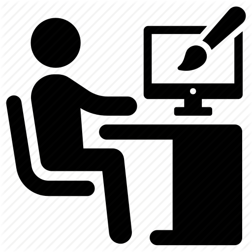 512x512 Graphic Design, Graphic Designer, Web Designer Icon