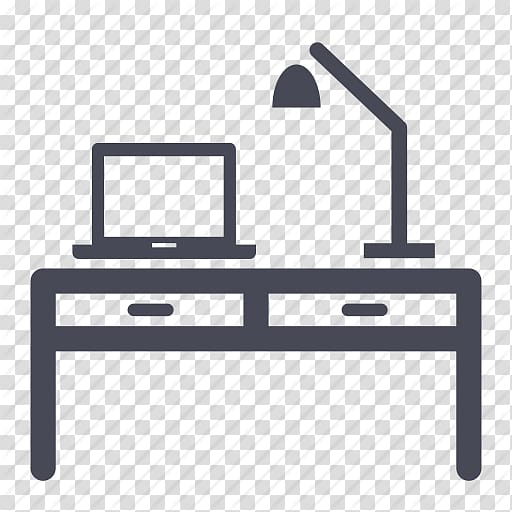512x512 Table Desk Office Computer Icons Furniture, Icon Desk Free