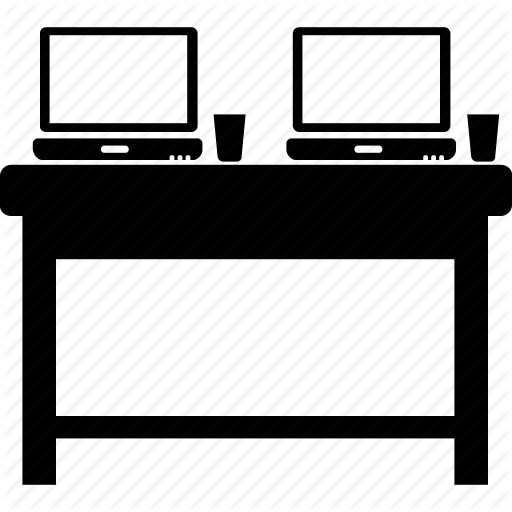 512x512 Computer Desk, Office Desk, Office Interior, Work Space, Working